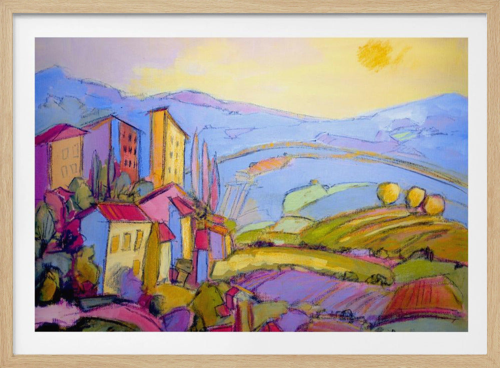 Sunlit Countryside | Poster