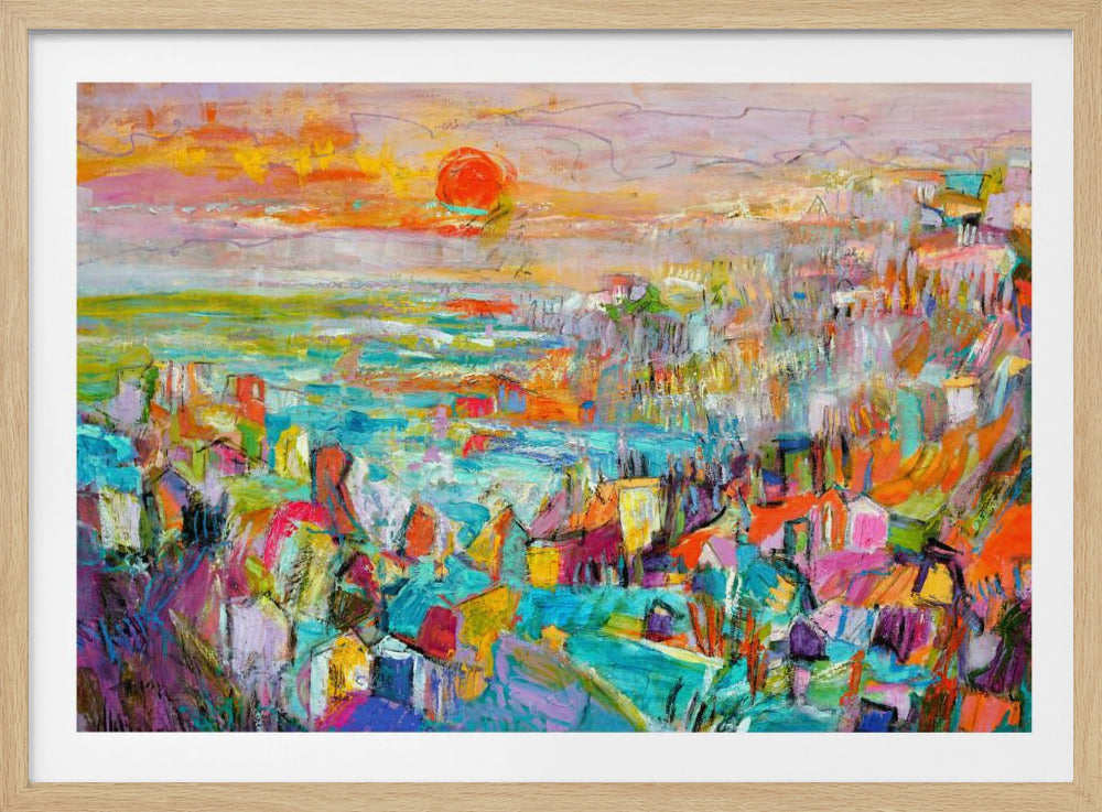 Island in the Setting Sun | Poster