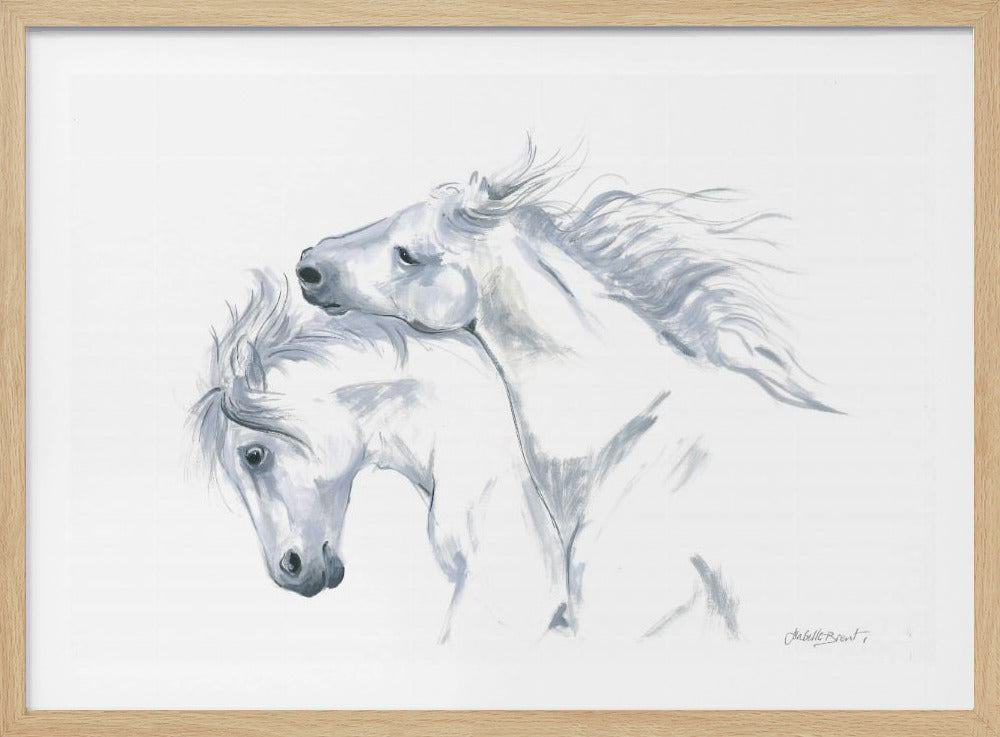 Freedom Of Horses In Motion | Poster