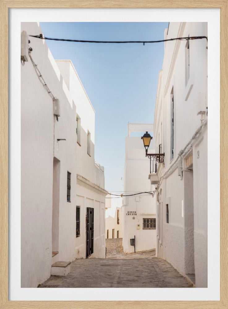 The White town of Vejer de La Frontera | Poster