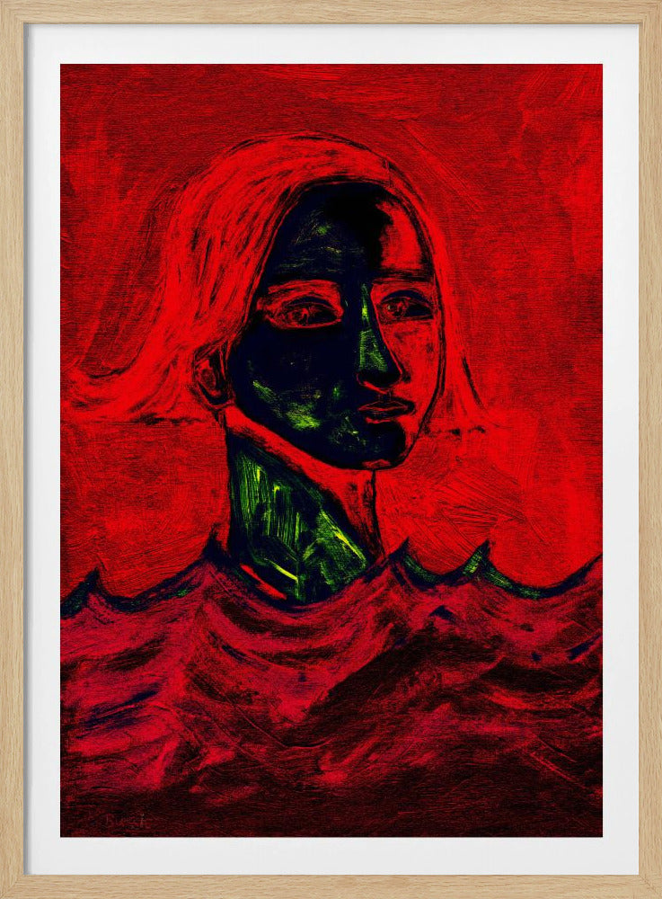 The Swimmer Red | Poster