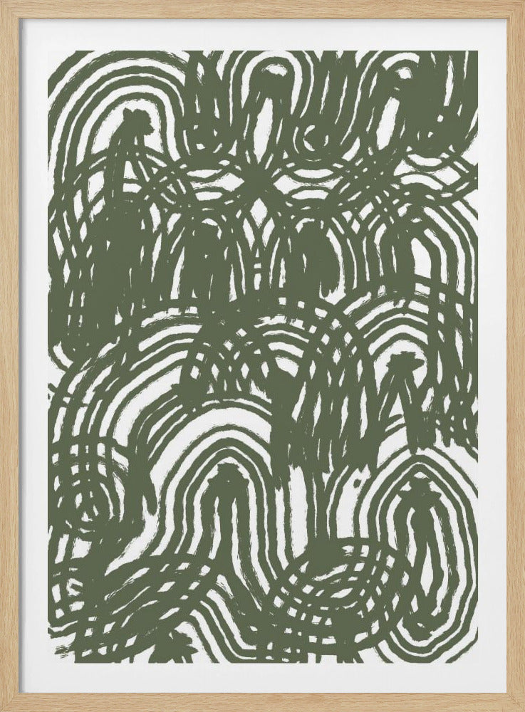 Green Pattern | Poster