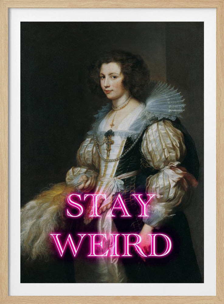 Stayweird Ratioiso | Poster