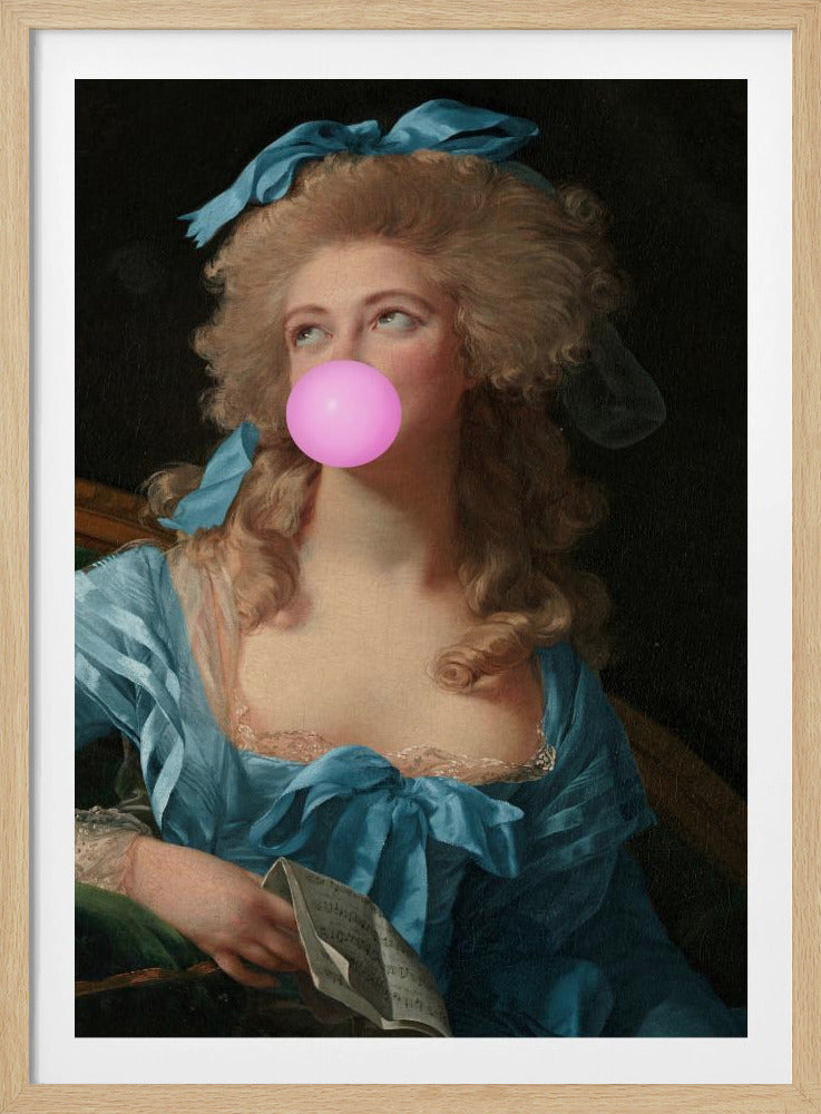 Bubblegumblue Ratioiso | Poster