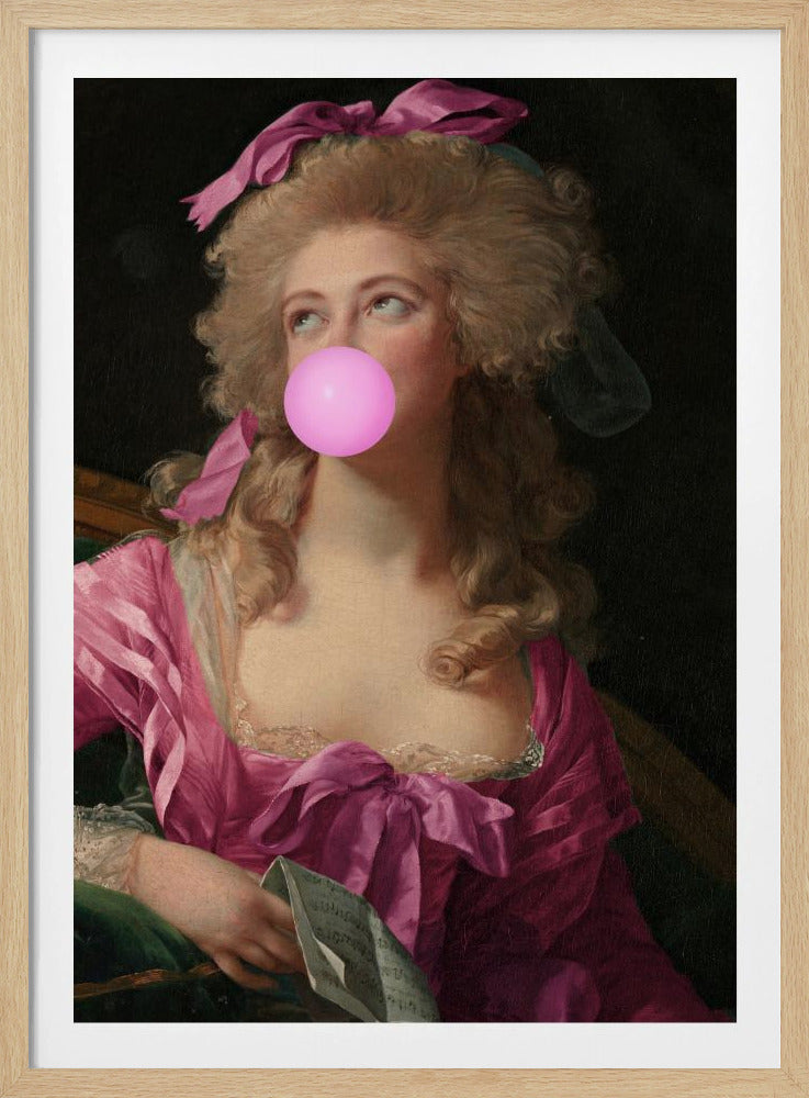 Bubblegummadame Pink Copy 2 | Poster