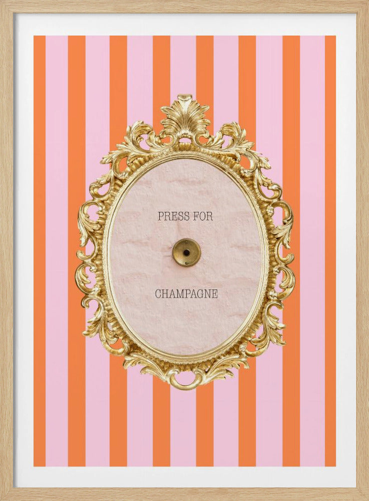 Champagnepinkorange Ratio2x3 | Poster