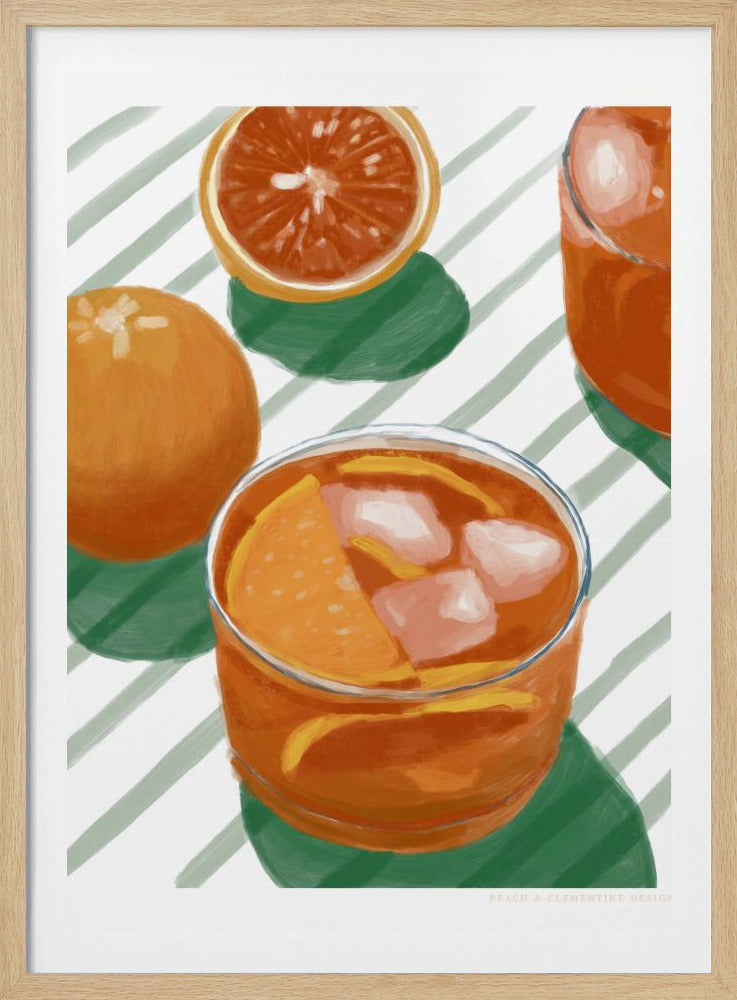 Pandc Cocktailandstripes Copy 2 | Poster