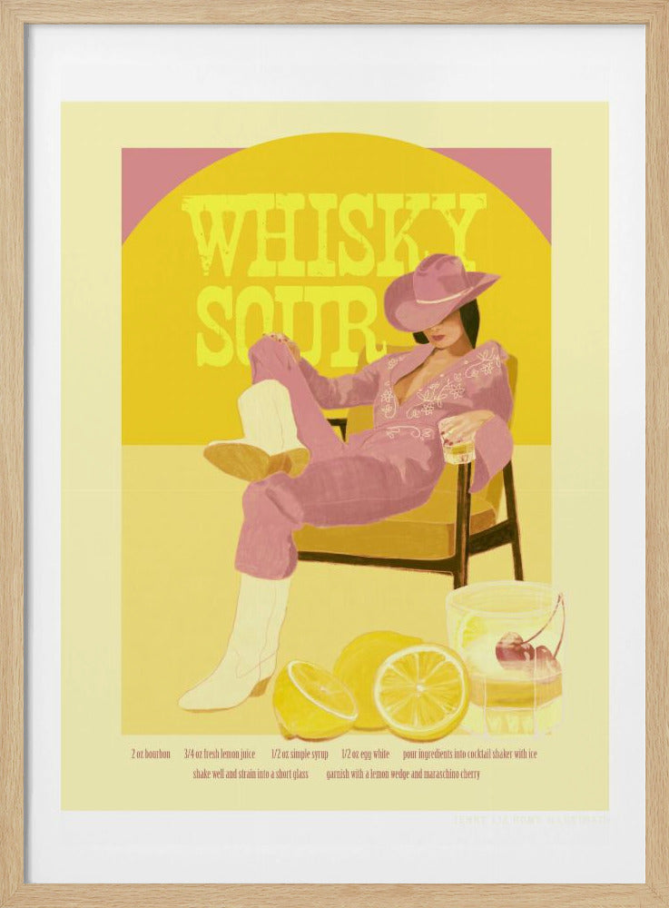 Jlr Whiskysour Pink Copy | Poster