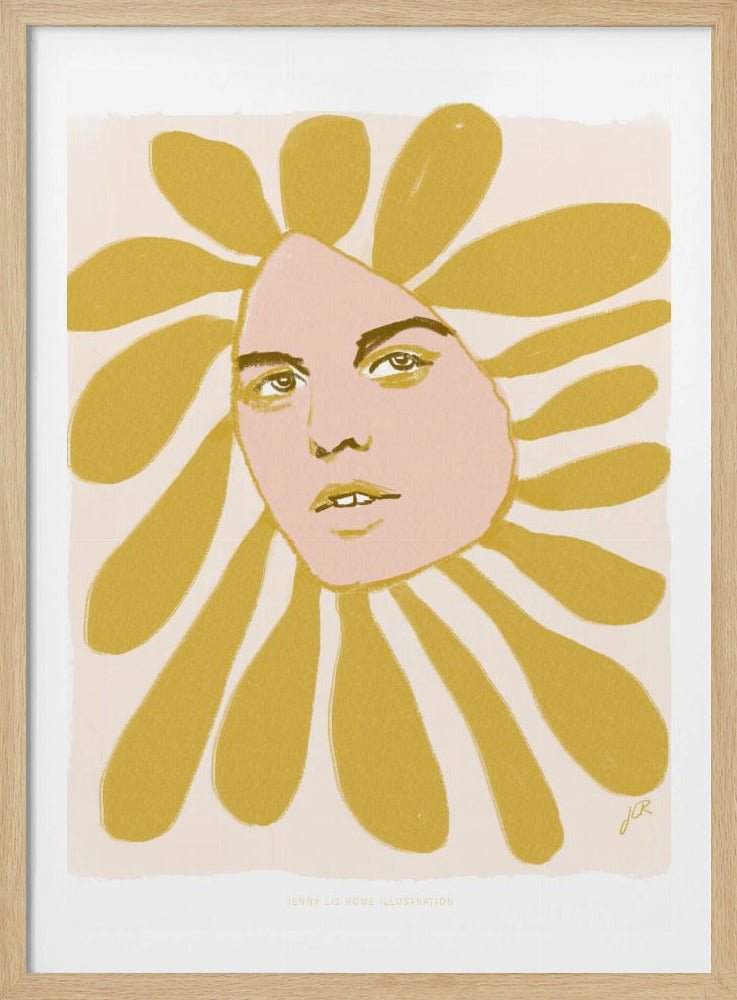 Jlr Flowerhead1 Copy 2 | Poster