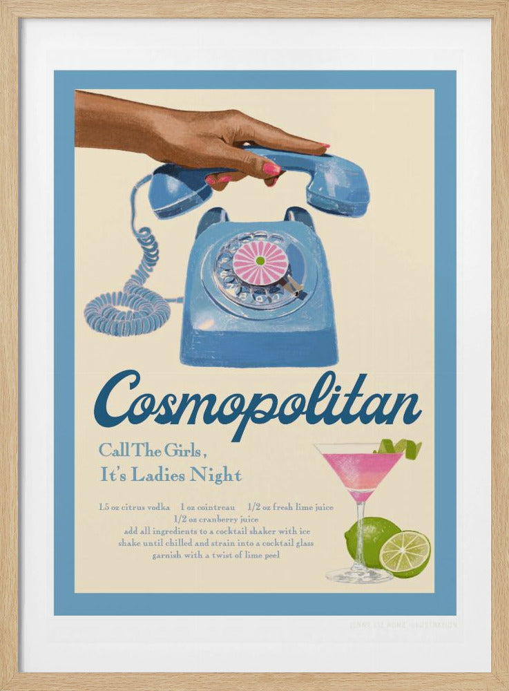 Blue Cosmo | Poster