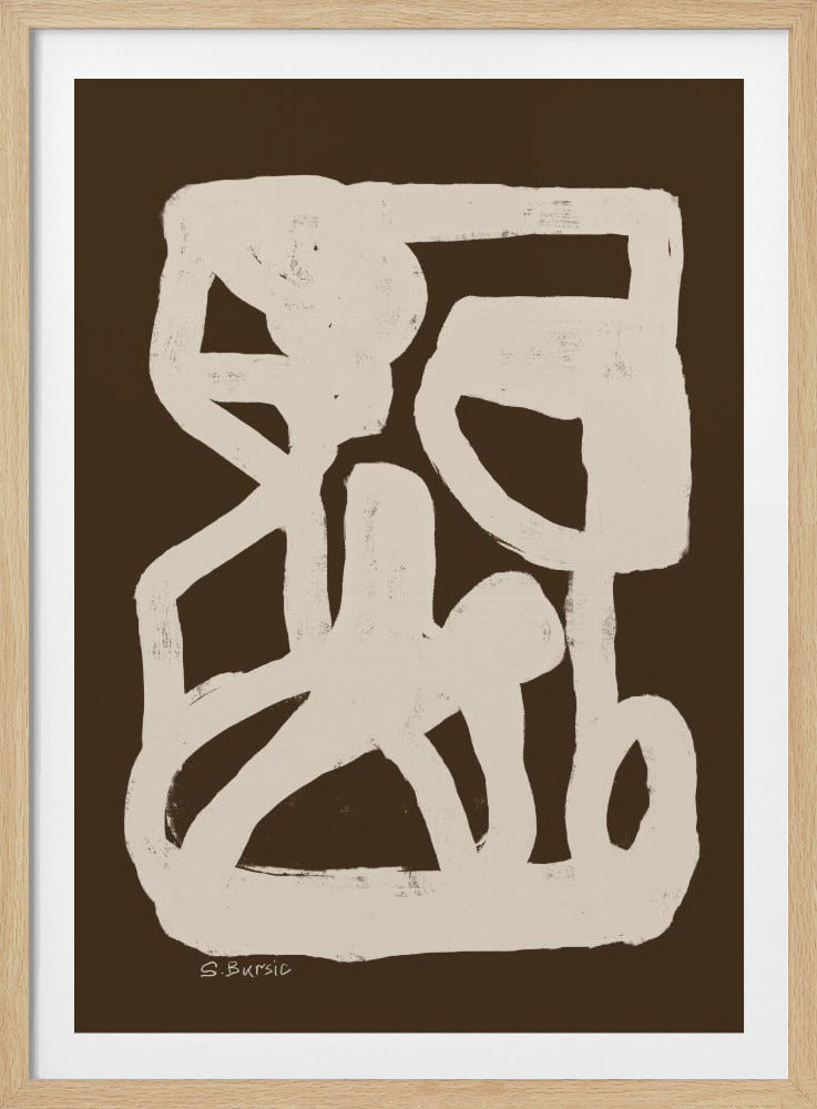 Brown abstract | Poster