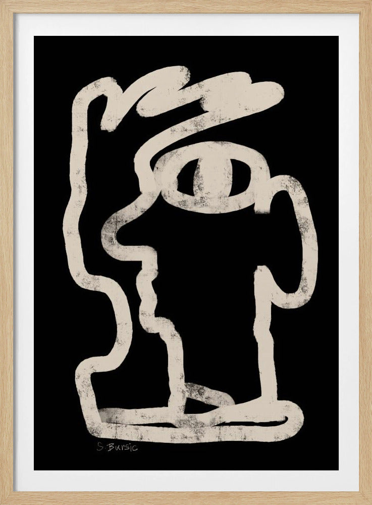 Face line art | Poster