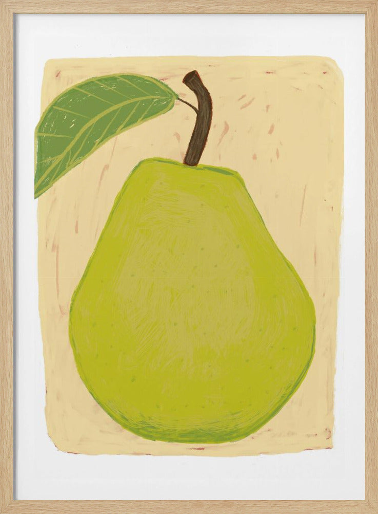 Big green pear | Poster