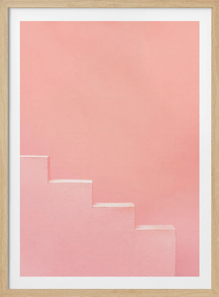 Muralla Roja in Pink II | Poster