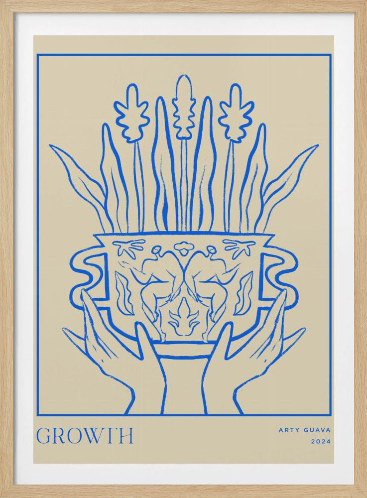 Vessel Collection : Growth (LineArt) | Poster