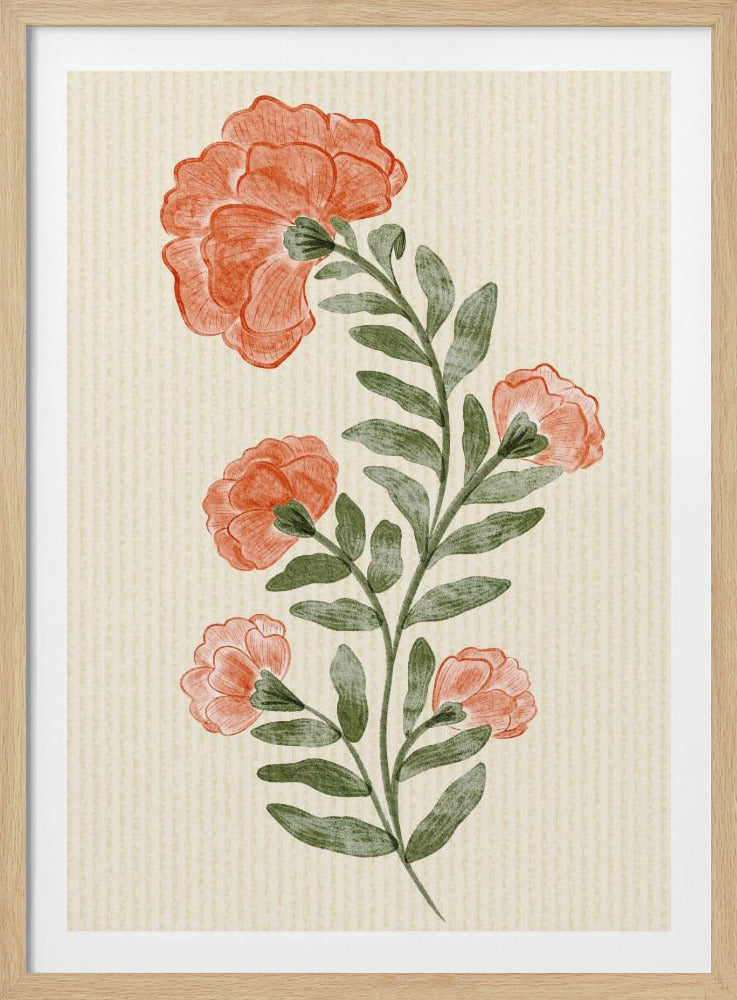 Marigold Flowers | Poster