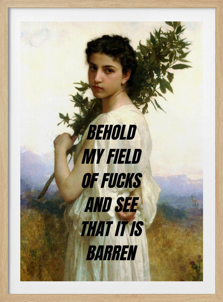 Barren Wit | Poster