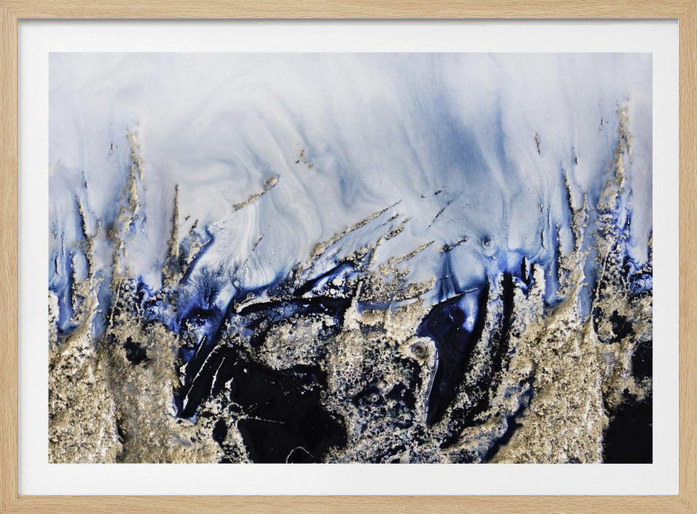 Dramatic Art - Golden Rocks | Poster