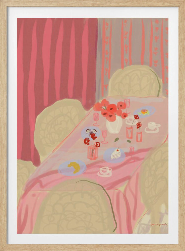 Rosé Table | Poster