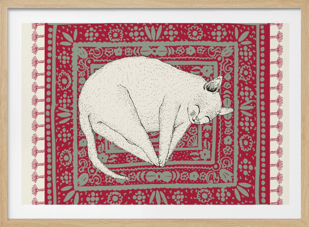 Sleeping Cat VI | Poster