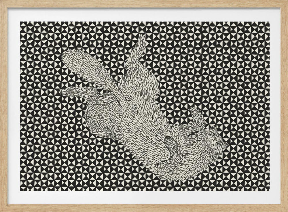 Sleeping Cat VII | Poster