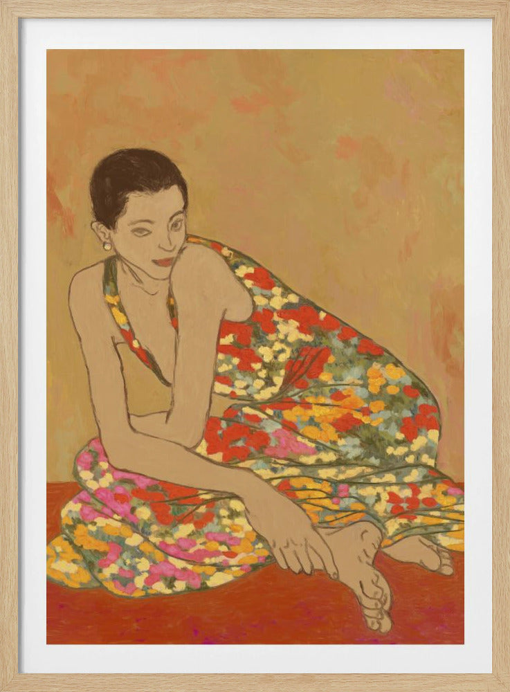 Flower dress | Poster