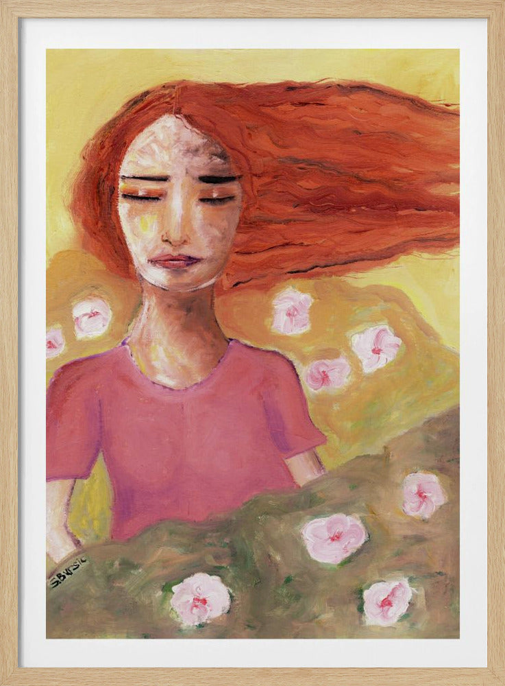 Red Head Free as the Breeze | Poster