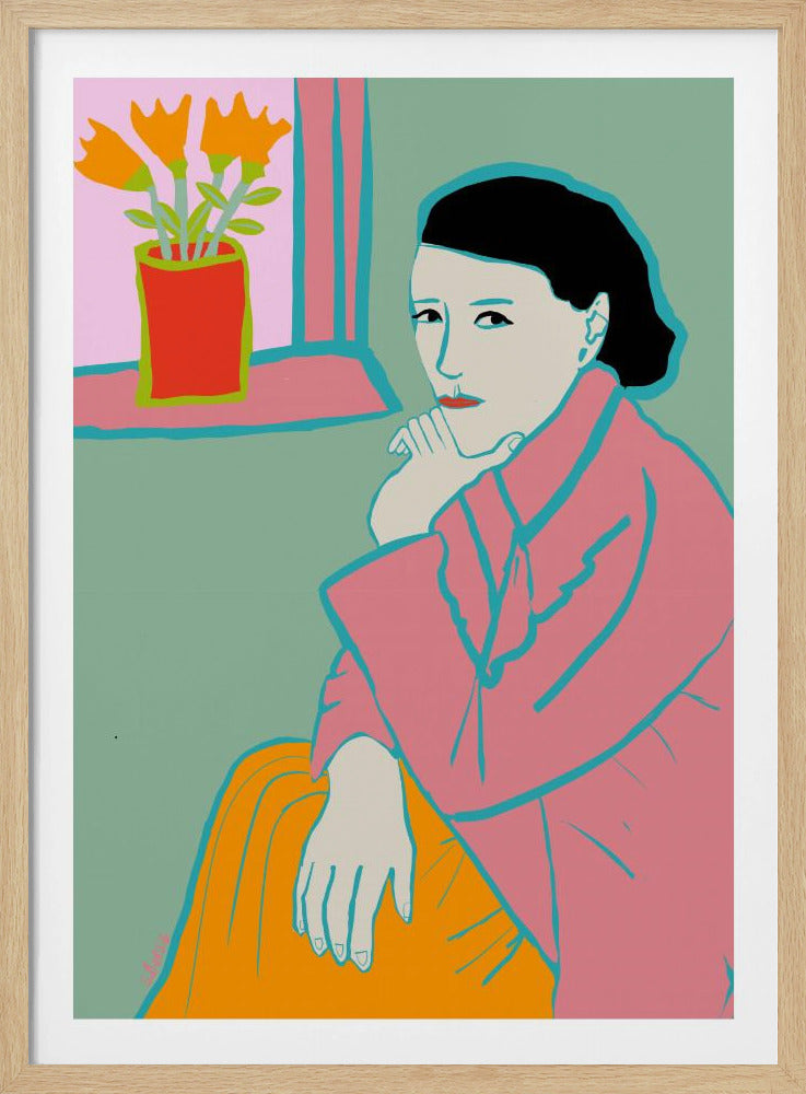 Lady in Pink | Poster