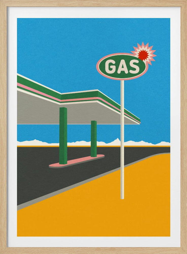 Spark Gas Station | Poster
