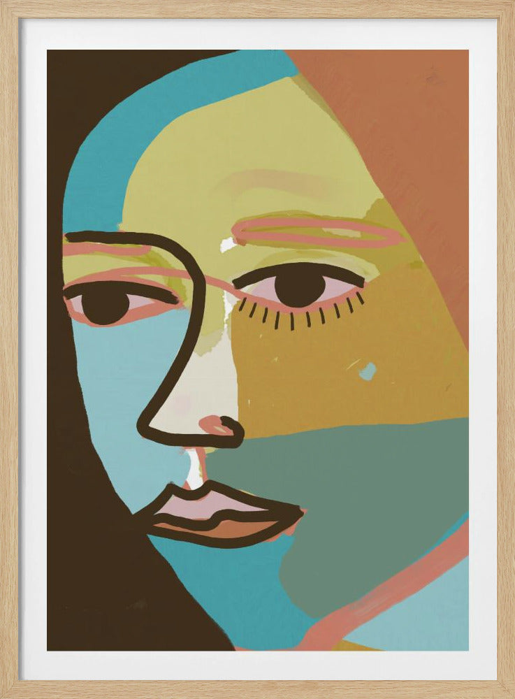 Abstract face | Poster