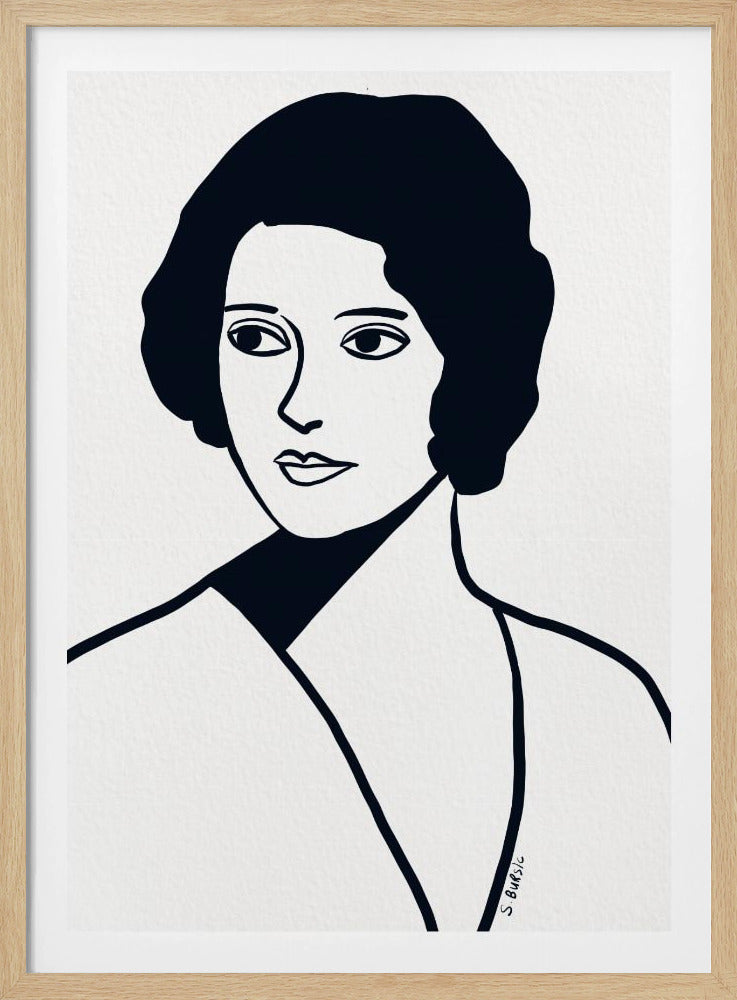 Vintage woman | Poster