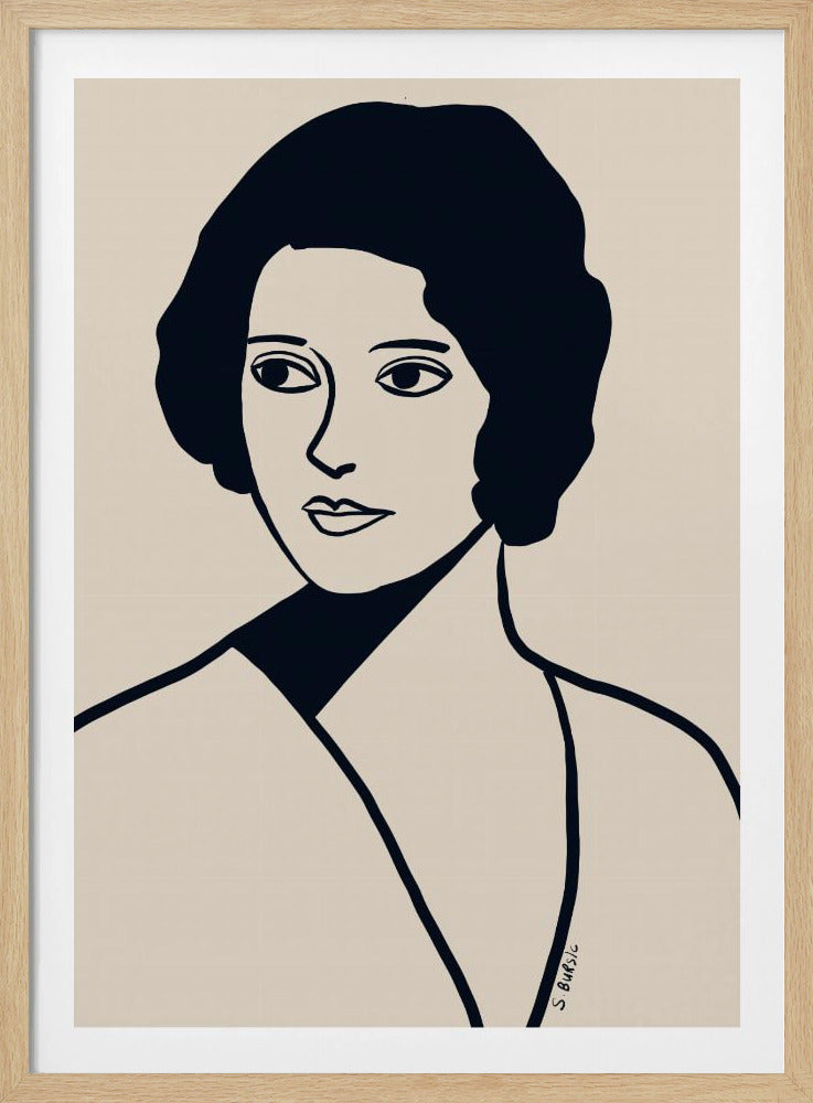 Vintage woman | Poster