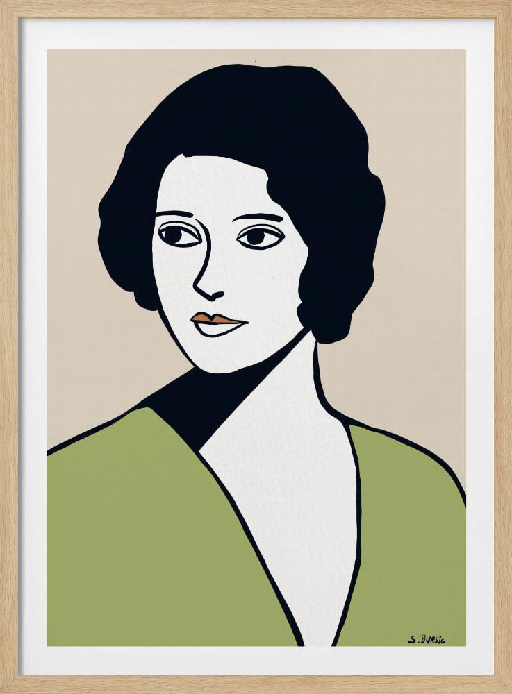 Vintage woman | Poster