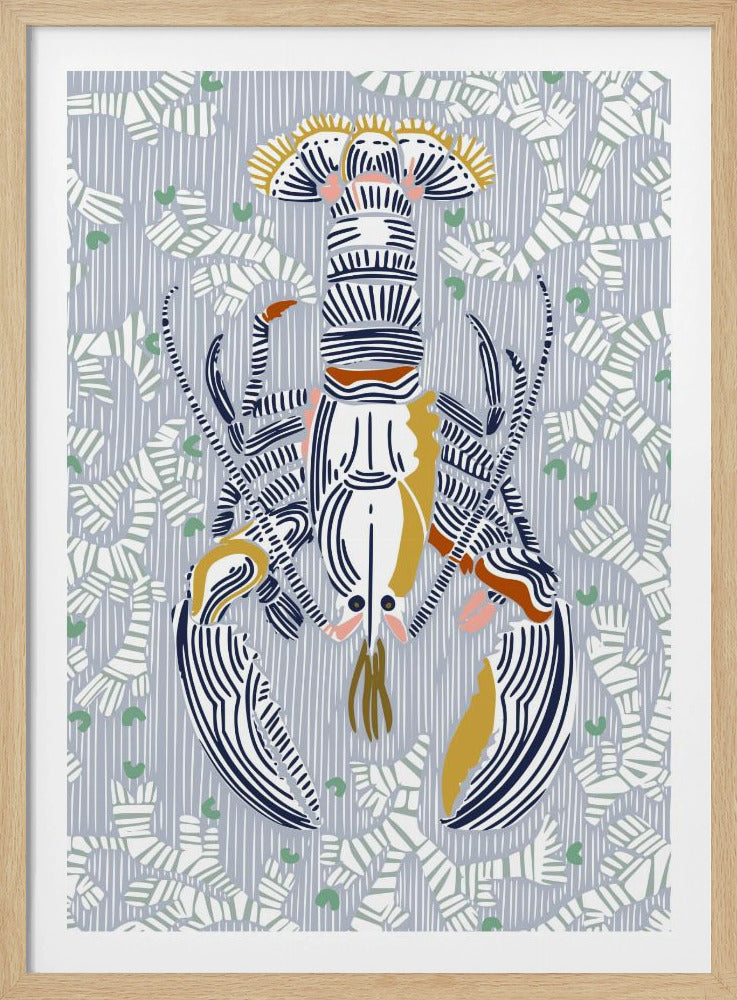 Crustacean Core grey | Poster