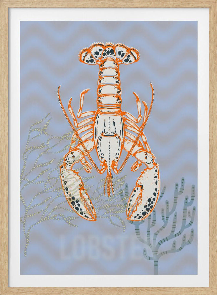 Sea life lobster Neptune's joy | Poster