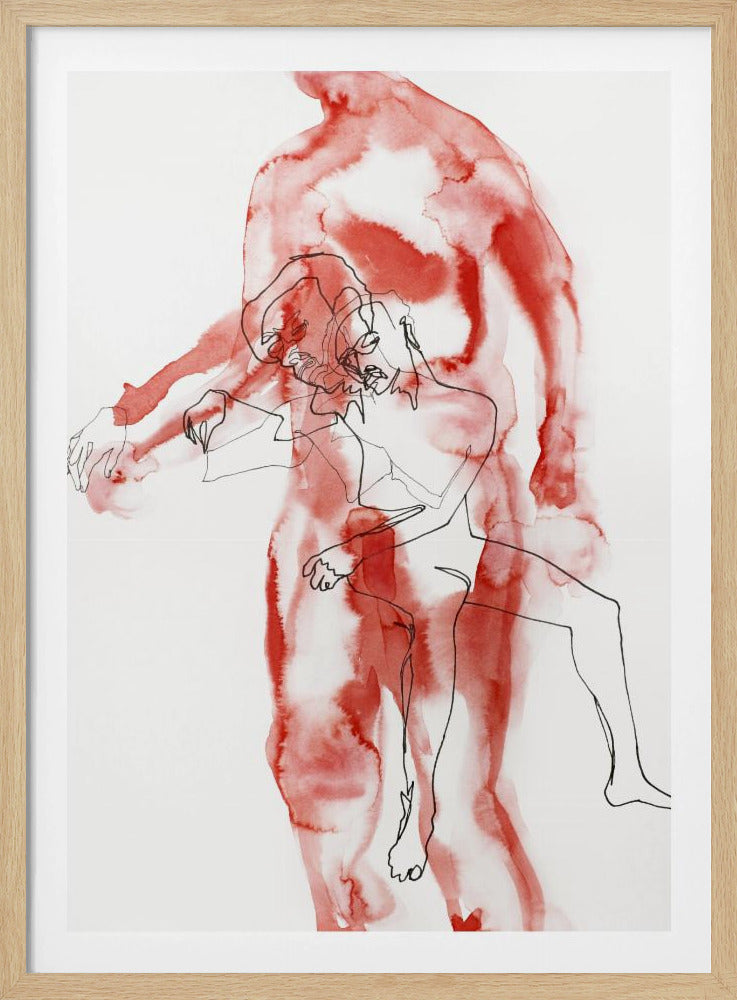 Male Figure Study (somnambulist) | Poster