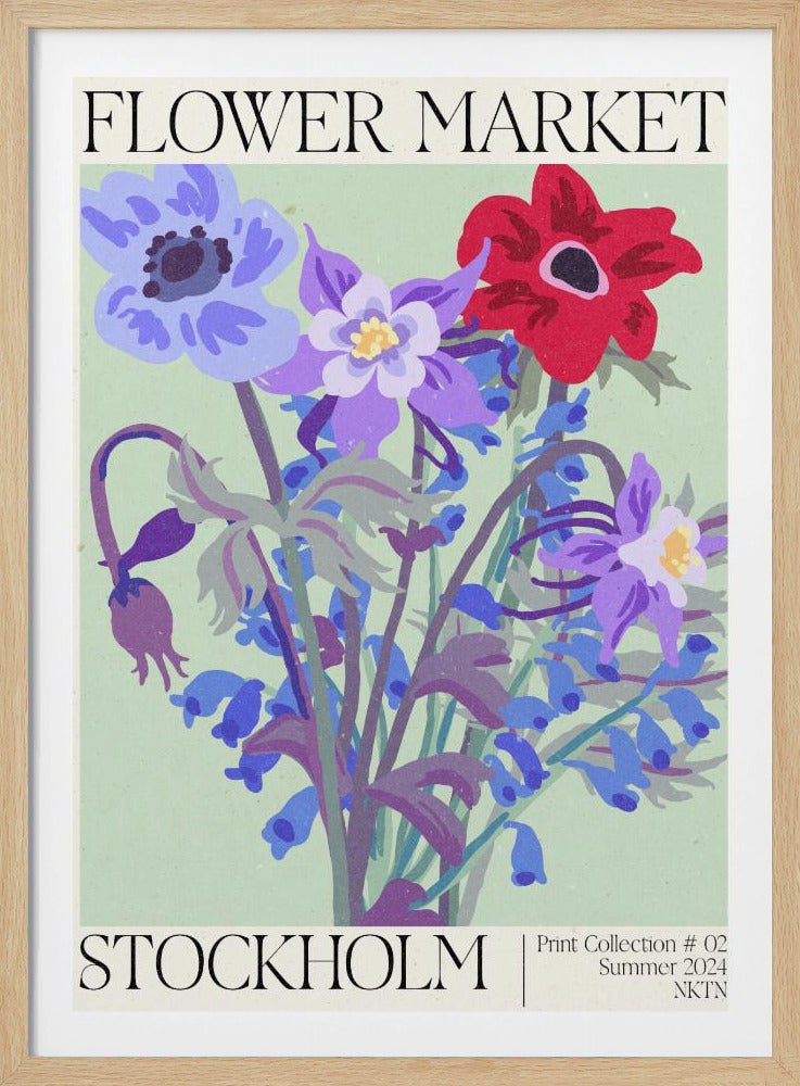 Stockholm Flower Market | Poster