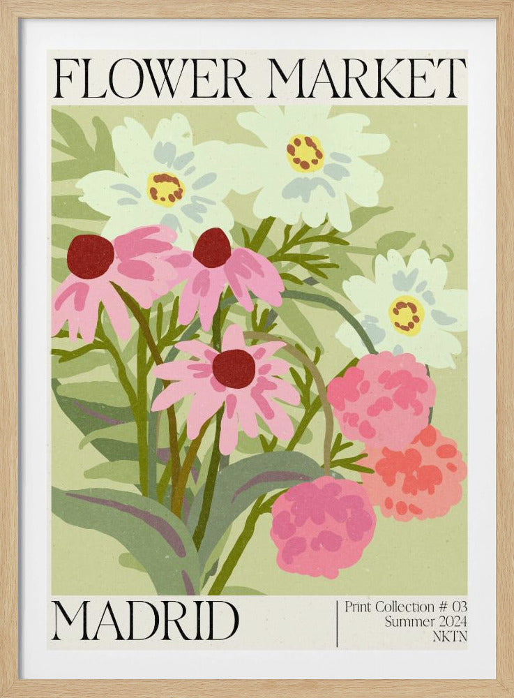 Madrid Flower Market | Poster