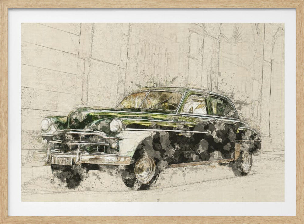 Retro Car | Poster