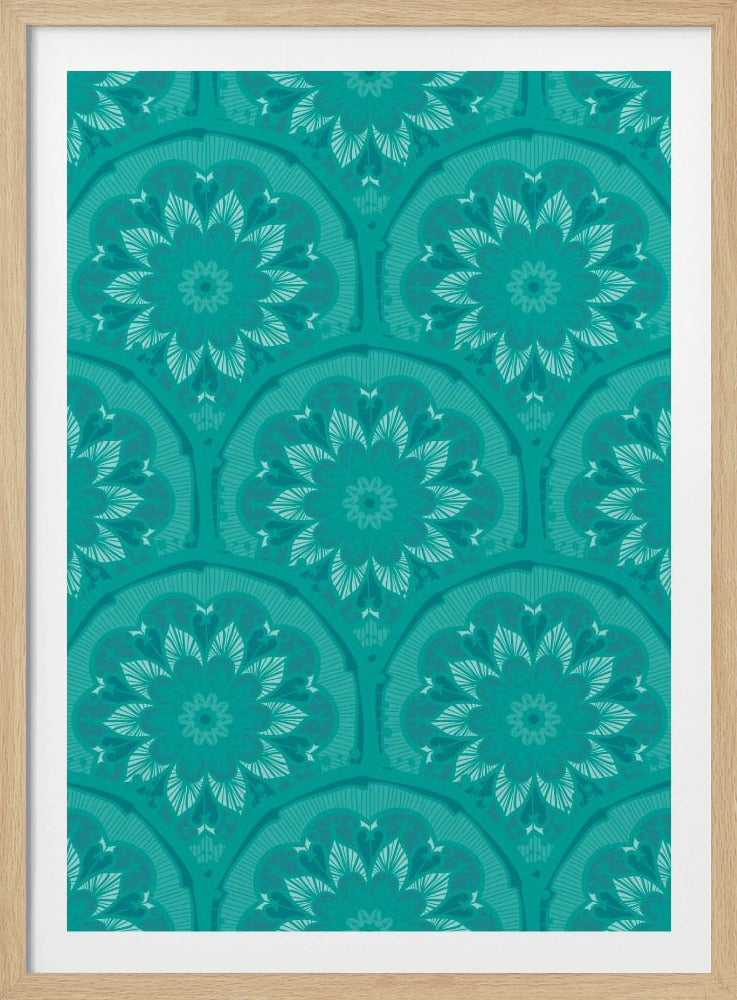 Verdant Mandala Dream | Poster