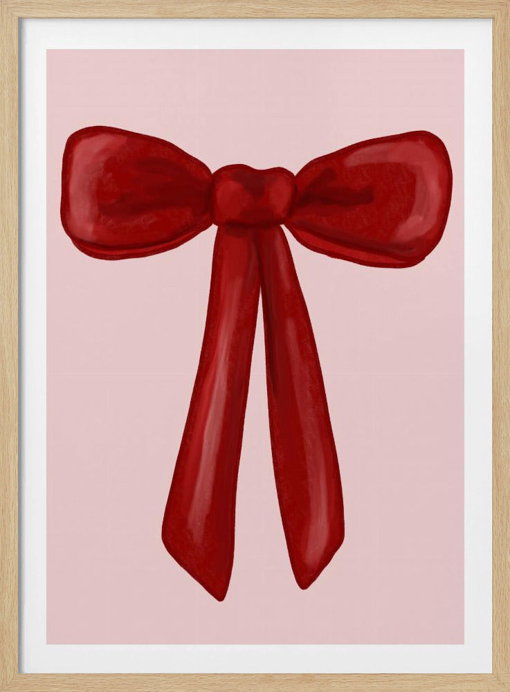 Scarlet Ribbon Tied | Poster