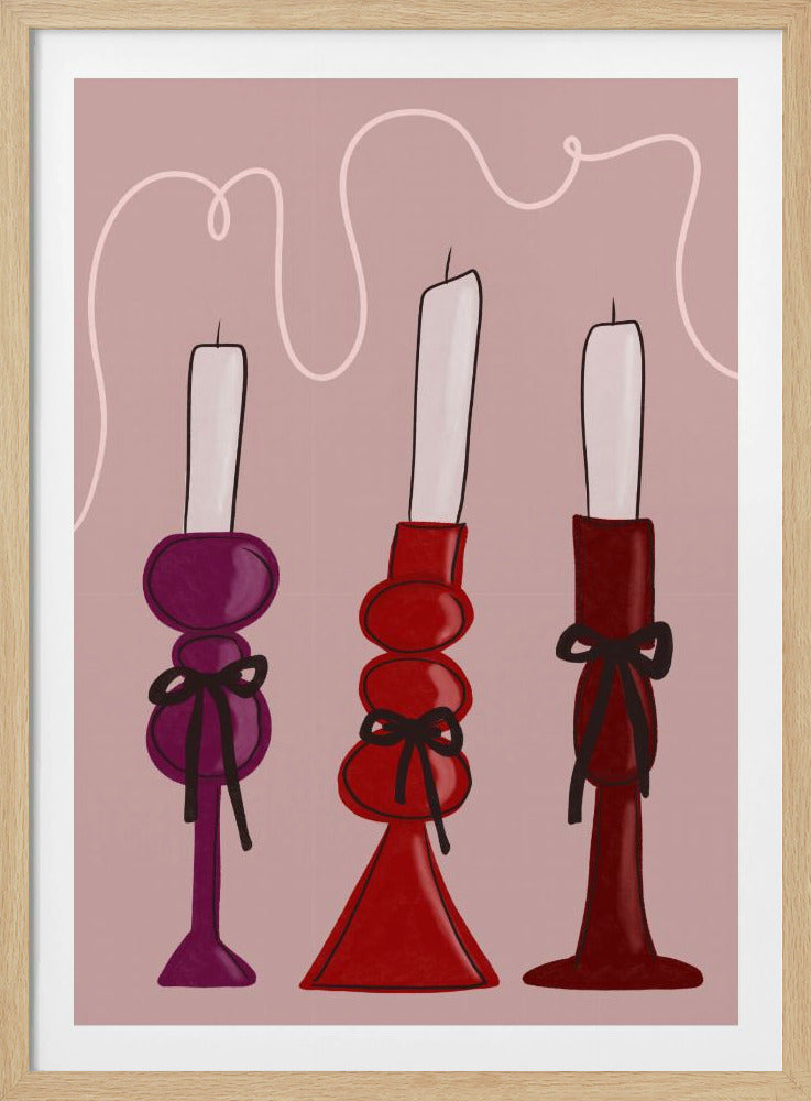 Trio of Candles | Poster