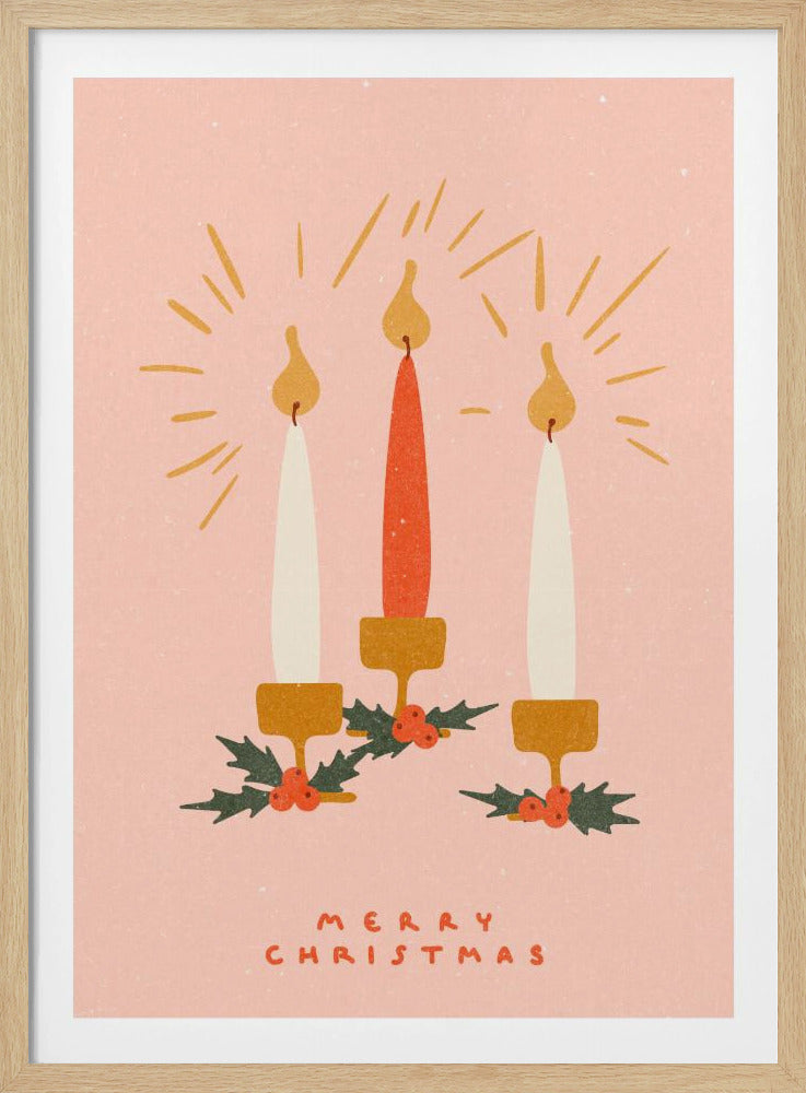 Christmas Candles | Poster