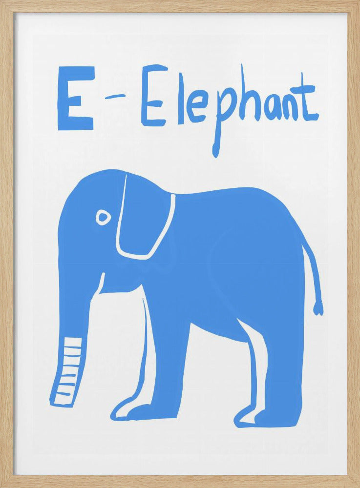 Big Blue Elephant | Poster