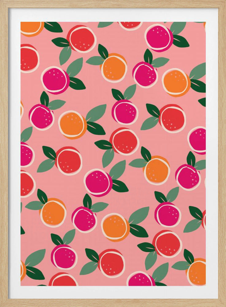 Sunset Citrus Symphony | Poster