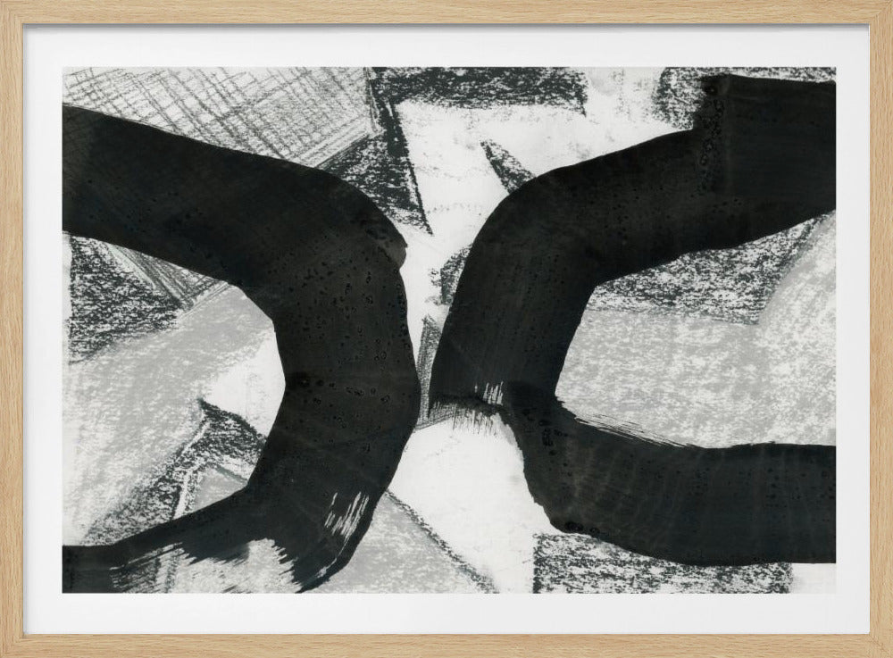 Black Texture Meeting 1 | Poster