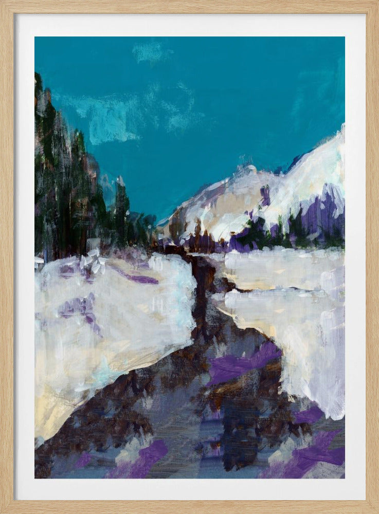 Winter Scene In the Forest 3 | Poster