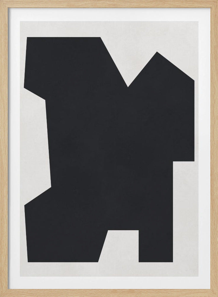 Black and white geometry 6 | Poster