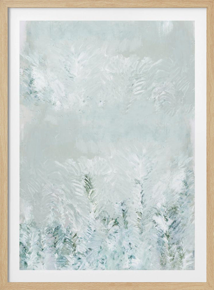 Winter White Forest Scene 2 | Poster