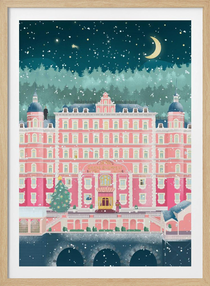 The Grand Budapest Hotel Holidays | Poster